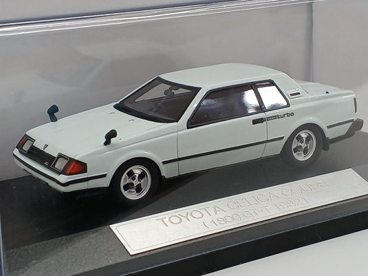INTERALLIED/HI-STORY HS058WH TOYOTA CELICA COUPE 1800 GT-T (SMASH WHITE) 1/43– Used