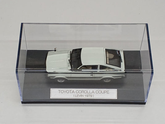 INTERALLIED/HI-STORY HS057WH TOYOTA COROLLA LEVIN (SL MORITZ WHITE) 1/43– Used