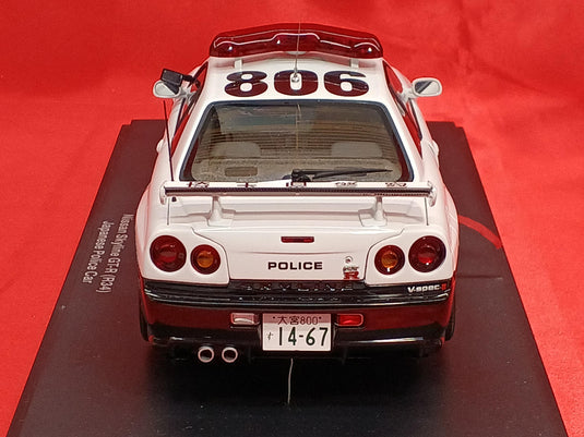 AUTOart 77351 1/18 NISSAN SKYLINE GT-R R34 Saitama Police Car– Used