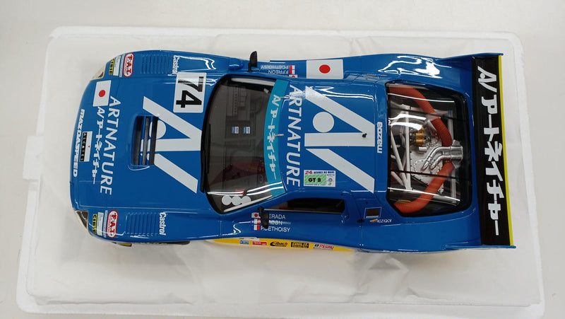 Cargue la imagen en el visor de la galería, TSM MAZDA RX-7 1994 LE MANS #74 1/18 Diecast Car– Used
