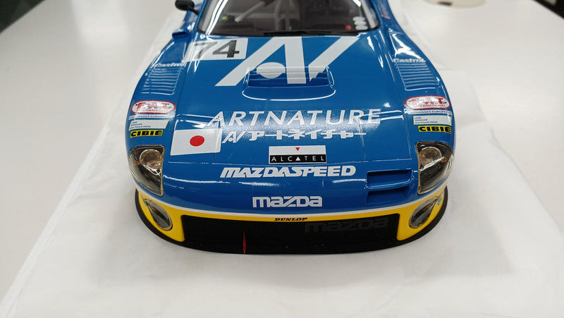 Cargue la imagen en el visor de la galería, TSM MAZDA RX-7 1994 LE MANS #74 1/18 Diecast Car– Used
