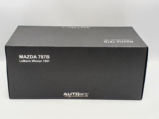AUTOart MAZDA 787B LEMANS WINNER 1991 1/18 Scale Model Car– Used