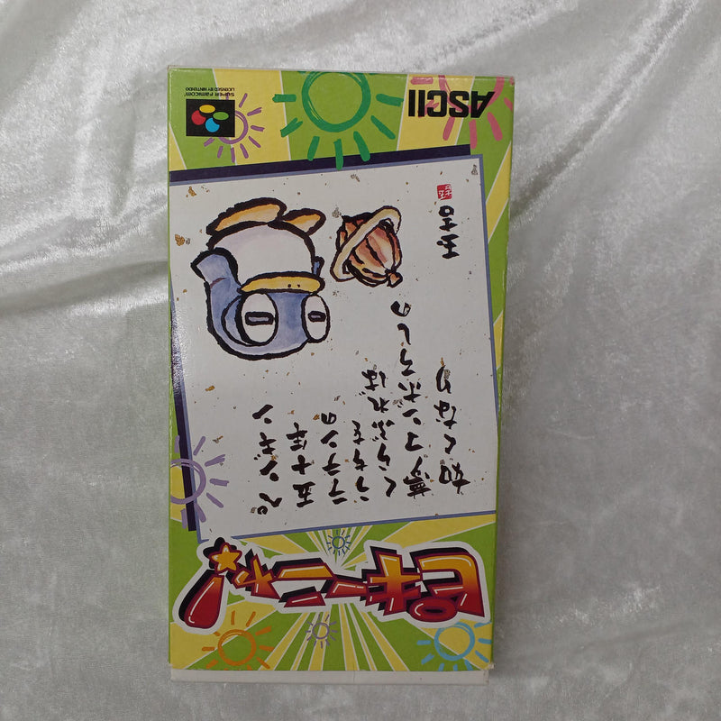 Load image into Gallery viewer, ASCII SOFT Pikiinya! Super Famicom (SFC) soft SHVC-P-A9AJ Japanese Version -Used
