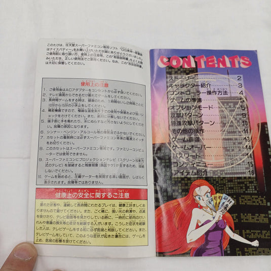 BANALEX GS Mikami: Joreishi wa Nice Body Super Famicom (SFC) soft Japanese Version -Used