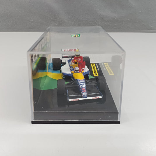 MINICHAMPS Senna & Mansell British GP 1991 1/43 Scale Set– Used
