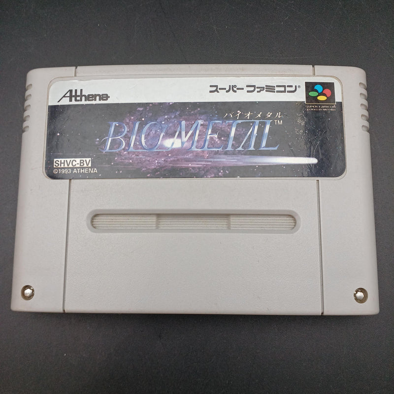 Laden Sie das Bild in Galerie -Viewer, ATHENA BIO METAL Super Famicom (SFC) soft Japanese Version -Used
