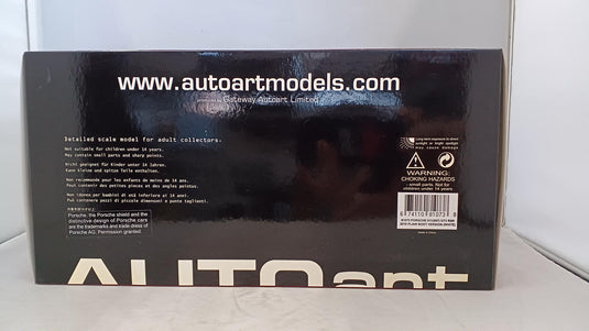 AUTOart 1/18 Porsche 911 GT3 RSR '2010 Plain Body 1/18 Scale Car– Used