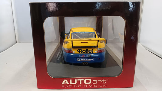 AUTOart 1/18 Porsche 911 '05 GT3 Cup Macau Winner 1/18 Scale Car– Used
