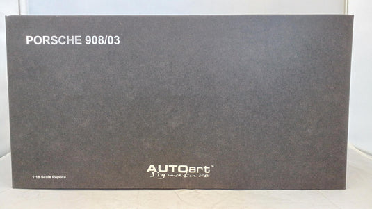 AUTOart 1/18 Porsche 908/03 Nurburgring '71 1/18 Scale Model Car– Used