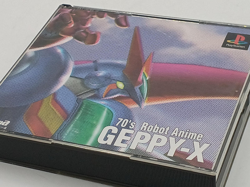 Laden Sie das Bild in Galerie -Viewer, AROMA &#39;70s Robot Anime Geppy-X PlayStation (PS1) soft Japanese Version -Used
