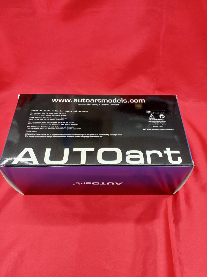 Carica immagine in Galleria Viewer, AUTOart 79024 1/18 Koenigsegg Agera RS Diecast Model Car
