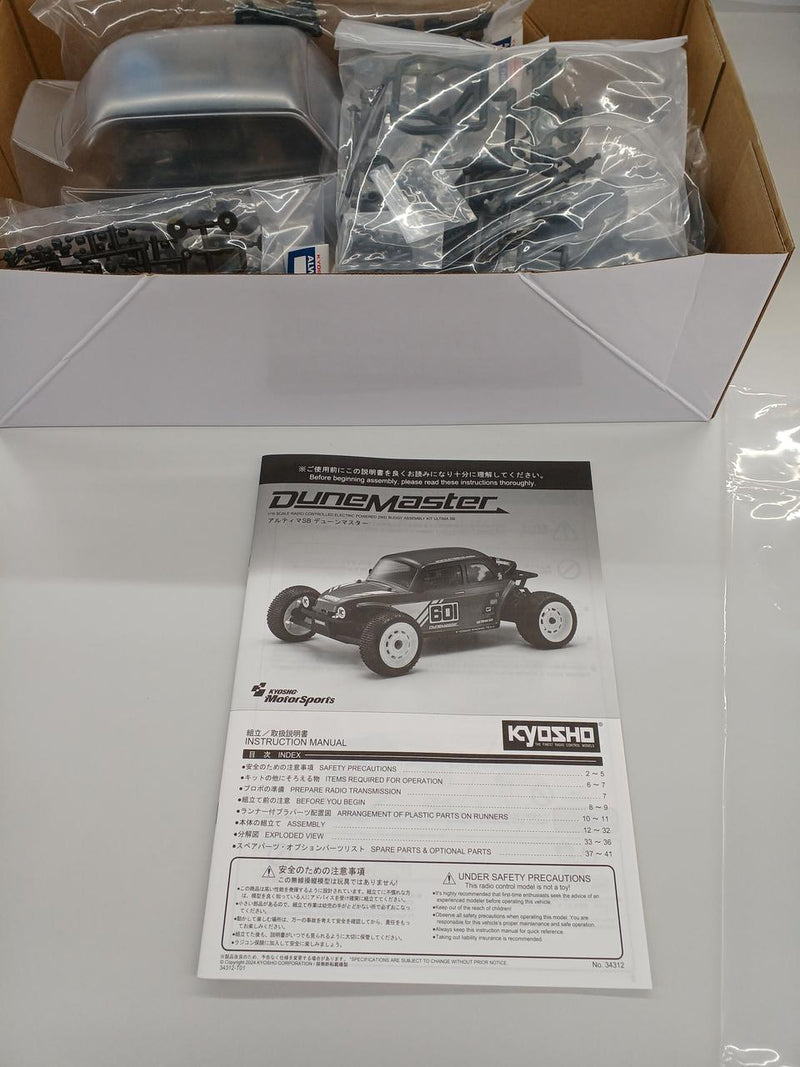Chargez l&#39;image dans la visionneuse de la galerie, KYOSHO Ultima SB Dune Master 1/10 Scale 2WD Buggy Assembly Kit - Used
