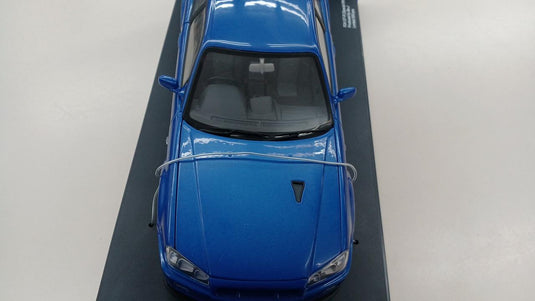 AUTOART SKYLINE R34 GTR SPECIAL WHEEL VERSION 1/18 Scale Car– Used