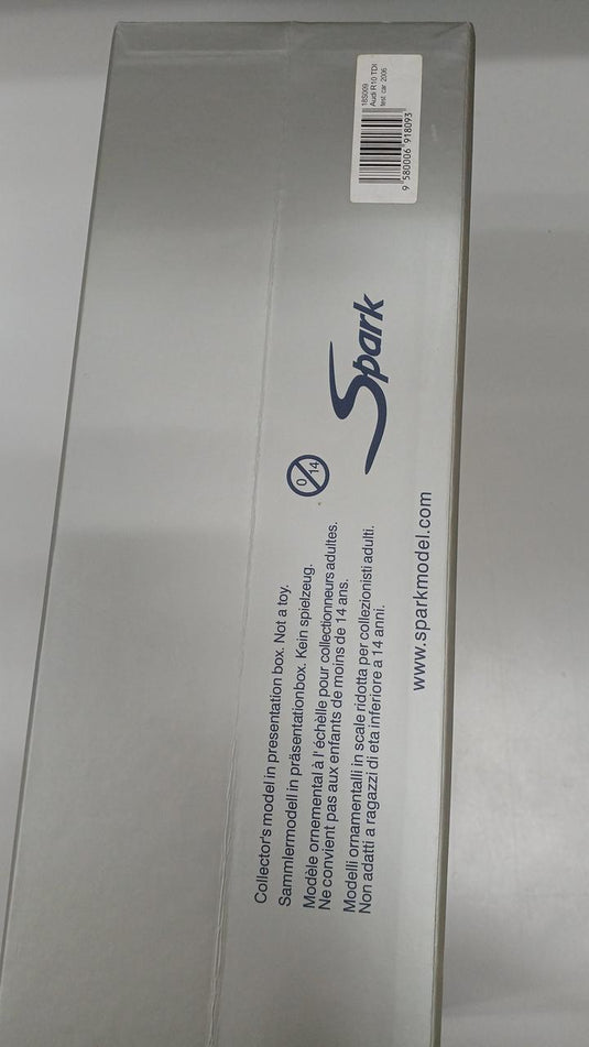 SPARK AUDI R10 TDI TEST CAR 2006 1/18 Scale Car– Used
