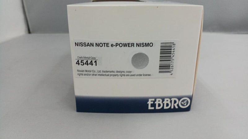 Laden Sie das Bild in Galerie -Viewer, EBBRO [45440] 1/43 NISSAN NOTE E-POWER NISMO (Brilliant Silver)– Used
