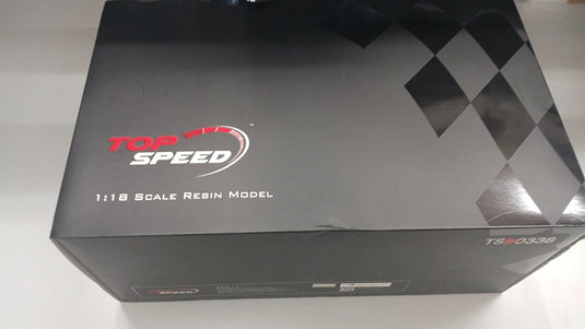 TSM LB WORKS Supra White 1/18 Scale Car– Used