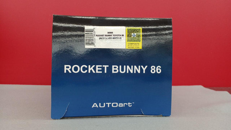 Cargue la imagen en el visor de la galería, AUTOart 86 ROCKET BUNNY 1/18 Scale Model Car– Used
