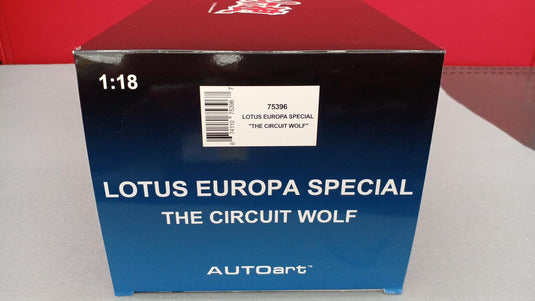 AUTOart Lotus Europa Special "Circuit Wolf" 1/18 Scale Model Car– Used