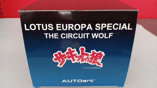 AUTOart Lotus Europa Special "Circuit Wolf" 1/18 Scale Model Car– Used
