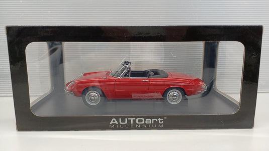 AUTOart Alfa Romeo 1600 Duetto Spider 1/18 Scale Model Car– Used