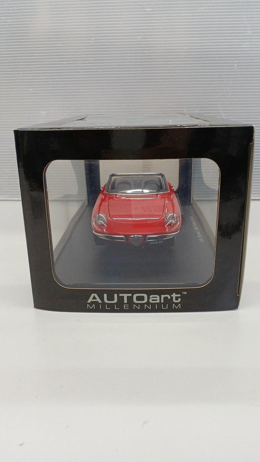 AUTOart Alfa Romeo 1600 Duetto Spider 1/18 Scale Model Car– Used