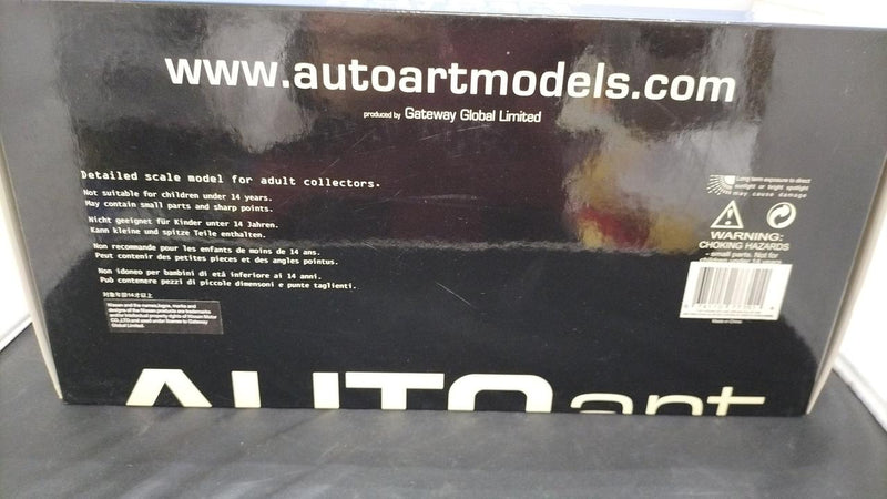Load image into Gallery viewer, AUTOART JAPANESE POLICE CAR Saitama Police #806 NISSAN SKYLINE GT-R R34 1/18– Used
