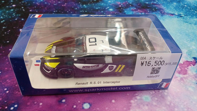 SPARK RENAULT R.S. 01 INTERCEPTOR 1/43 Diecast Car– Used