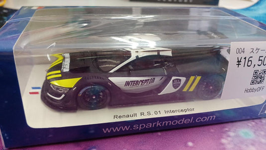 SPARK RENAULT R.S. 01 INTERCEPTOR 1/43 Diecast Car– Used