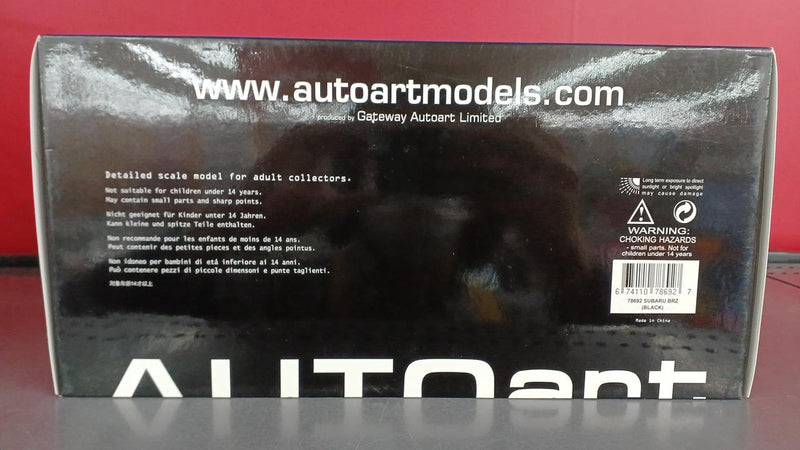 Load image into Gallery viewer, AUTOart Subaru BRZ 1/18 Diecast Car– Used
