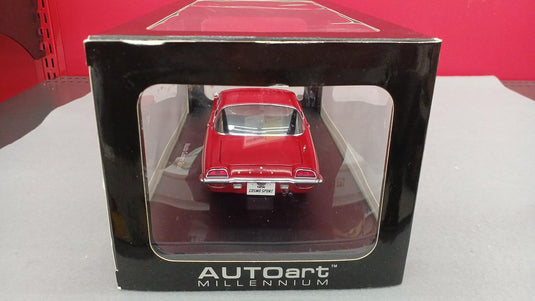 AUTOART MILLENNIUM MAZDA COSMO SPORT Red 1/18 Scale Car– Used