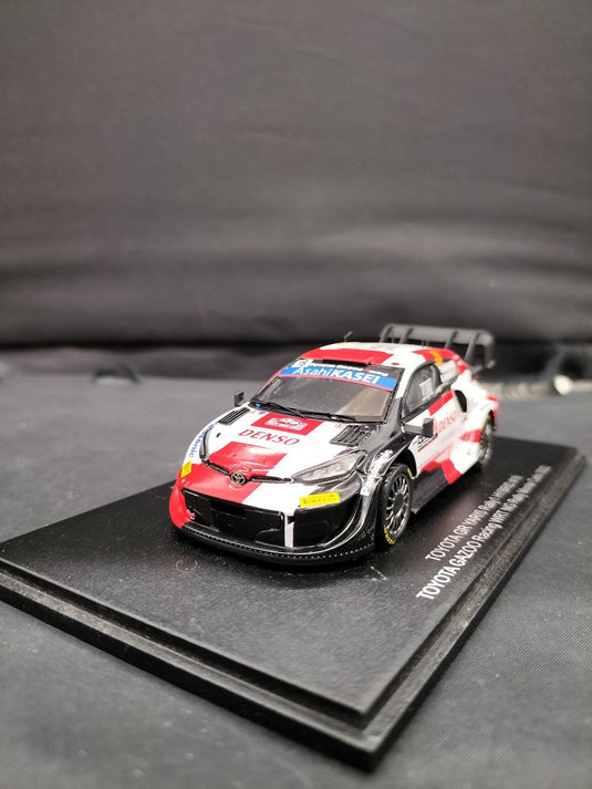SPARK Monte Carlo Rally 2022 Toyota GR Yaris 1/43 Scale Car– Used