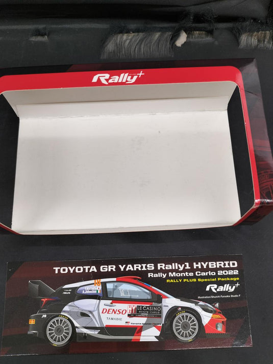 SPARK Monte Carlo Rally 2022 Toyota GR Yaris 1/43 Scale Car– Used