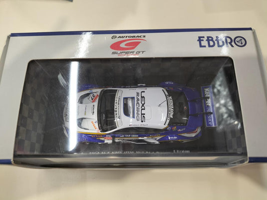 EBBRO TOM'S RC F SUPER GT500 2015 1/43 Scale Car– Used