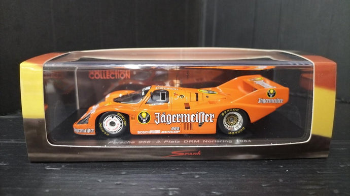 SPARK Porsche 956 #3 PLATZ DRM NORISRING 1/43 Scale Car– Used