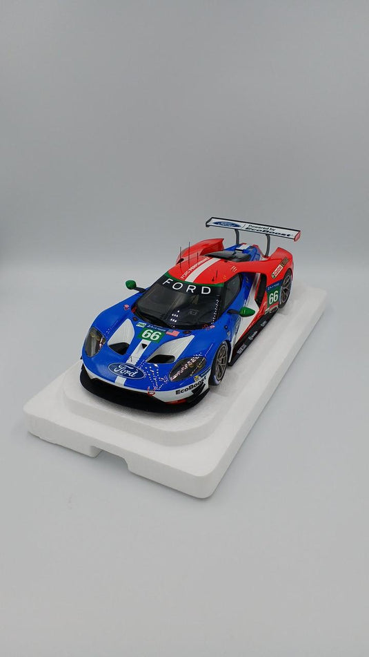 AUTOart 1/18 Scale Ford GT 2016 Le Mans 24H #66– Used