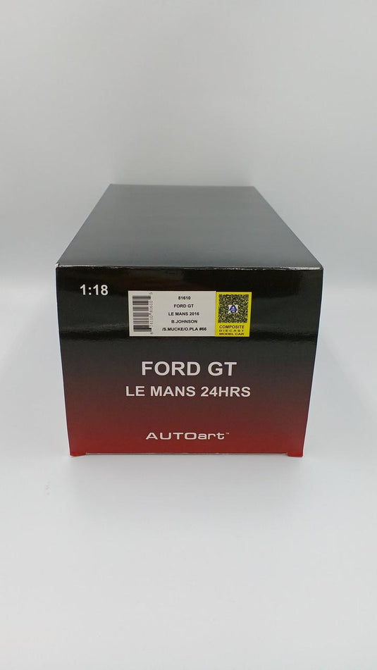 AUTOart 1/18 Scale Ford GT 2016 Le Mans 24H