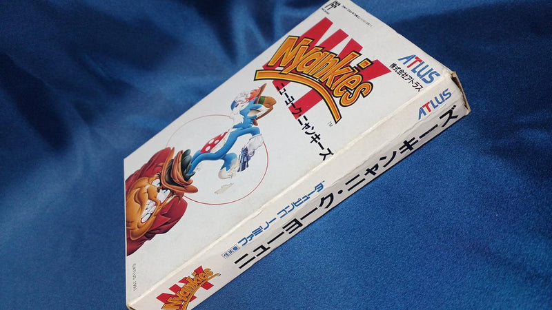 Laden Sie das Bild in Galerie -Viewer, ATLUS New York Nyankies (Rockin&#39; Kats) Family Computer (Famicom) soft Japanese Version -Used
