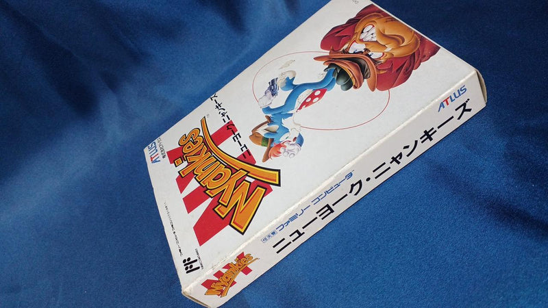 Laden Sie das Bild in Galerie -Viewer, ATLUS New York Nyankies (Rockin&#39; Kats) Family Computer (Famicom) soft Japanese Version -Used

