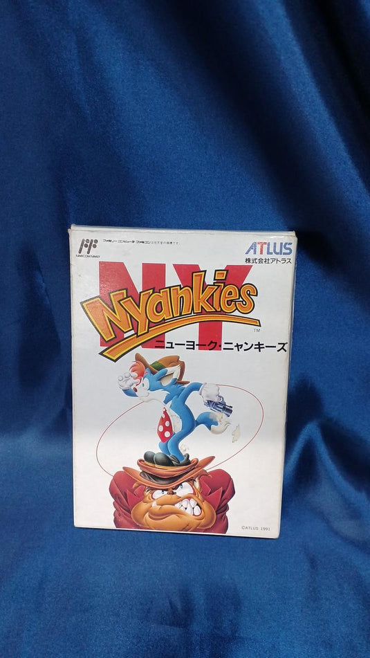 ATLUS New York Nyankies (Rockin' Kats) Family Computer (Famicom) soft Japanese Version -Used