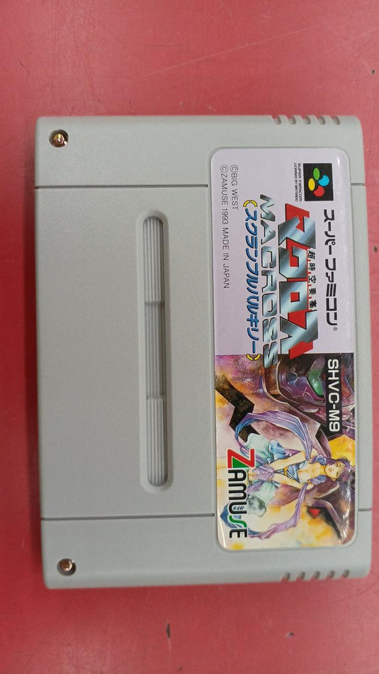 ZAMUSE Macross: Scrambled Valkyrie SFC soft Japanese Version -Used