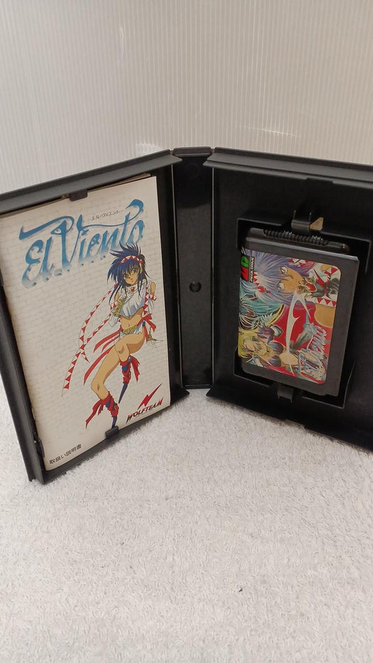 WOLF TEAM El Viento Mega Drive soft Japanese Version -Used