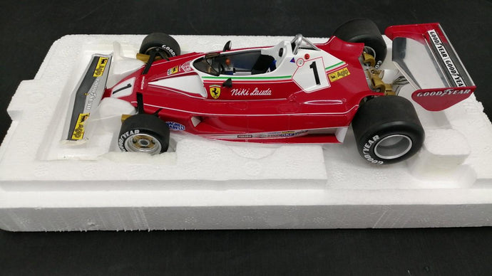 HOT WHEELS 312 T2 MONACO GP 1976 1/18 Scale Diecast Car– Used