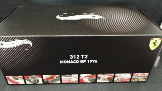 HOT WHEELS 312 T2 MONACO GP 1976 1/18 Scale Diecast Car– Used