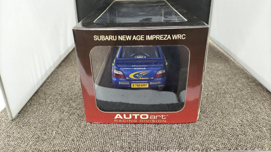 AUTOart SUBARU NEW AGE IMPREZA WRC 2003 1/18 Scale Car– Used