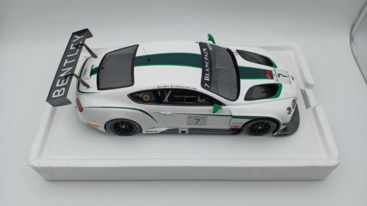 TSM MODEL 1:18 TSM 2014 BENTLEY GT3 Scale Model Car– Used