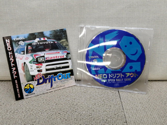 VISCO CORPORATION NEO Drift Out Neo Geo soft Japanese Version -Used