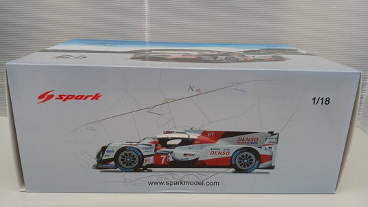 SPARK 1/18 Toyota TS050 Scale Model Car– Used