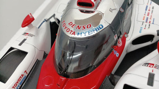 SPARK 1/18 Toyota TS050 Scale Model Car– Used
