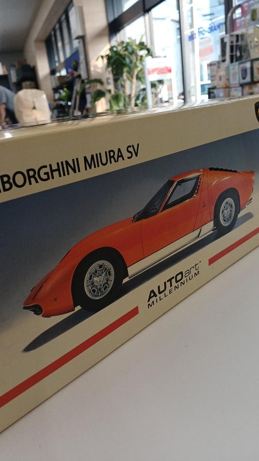 AUTOart LAMBORGHINI MIURA SV 1/18 Scale Model Car– Used