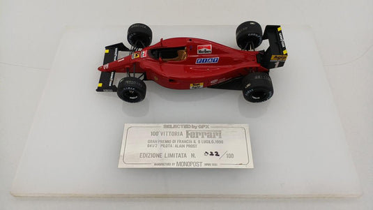 MONOPOST Limited Edition (100 pcs) Ferrari 1/43 Scale Car– Used